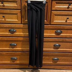 Aerie Black Flared Leggings S